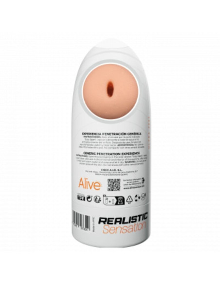 ALIVE - FLEX MALE MASTURBADOR GENERIC SIZE M