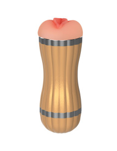 ARMONY - BEVIS DOUBLE MASTURBATOR VAGINA and MOUTH GOLDEN