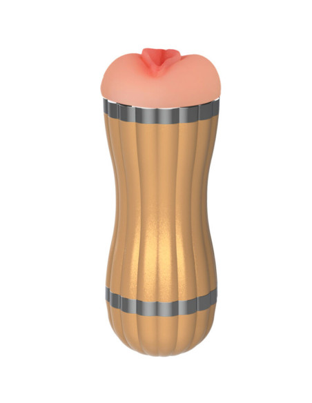 ARMONY - BEVIS DOUBLE MASTURBATOR VAGINA and MOUTH GOLDEN