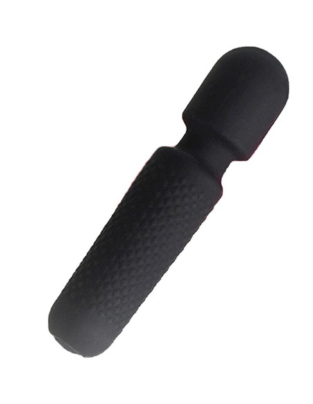 ARMONY - YOUR MAGIC MASSAGER and VIBRATOR RECHARGEABLE 10 VIBRATIONS WAND DOTS BLACK