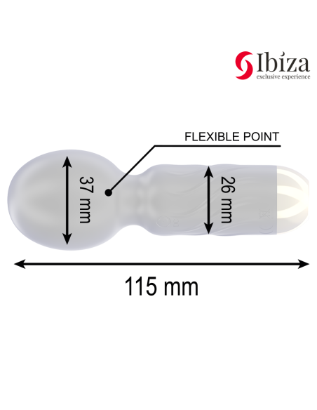 IBIZA - POCKET WAND VIBRATOR