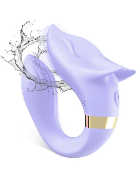 ARMONY - FOX VIBRATOR FOR COUPLES REMOTE CONTROL PURPLE