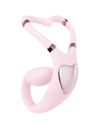 ADRIEN LASTIC - VENUS dvigubo klitorio ir G-SPOT stimuliatorius, nemokama programėlė, rožinė