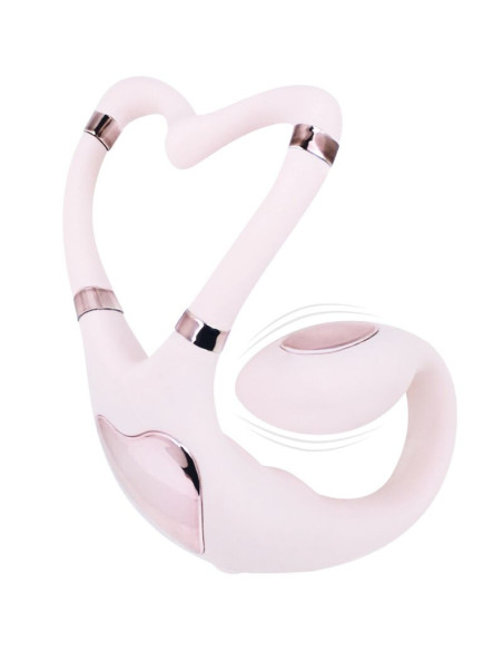 ADRIEN LASTIC - VENUS DOUBLE CLITORIS and G-SPOT STIMULATOR FREE APP PINK
