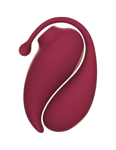 ADRIEN LASTIC - INSPIRATION CLITORIS SUCKER RED VIBRATING EGG - FREE APP