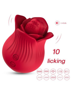 ARMONY - ROSE VIBRATOR and STIMULATOR RED