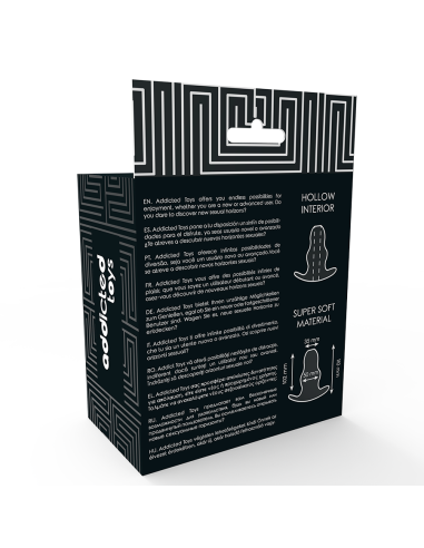 ADDICTED TOYS - MEDIUM ANAL DILATOR 11 CM - TRANSPARENT