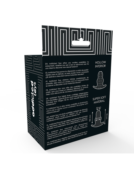 ADDICTED TOYS - MEDIUM ANAL DILATOR 11 CM - TRANSPARENT