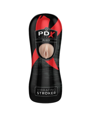 PDX ELITE - VIBRATING PUSSY STROKER