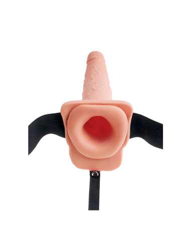 FETISH FANTASY SERIES - HARNESS WITH DONG 9 CUM