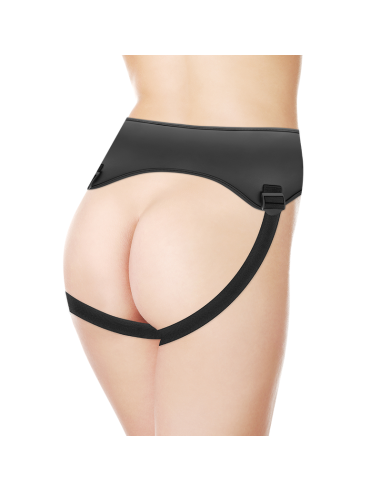 CYBER SILICOCK - STRAP-ON HARNESS WITH 3 RINGS FREE