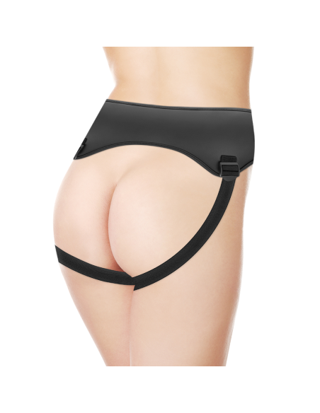 CYBER SILICOCK - STRAP-ON HARNESS WITH 3 RINGS FREE