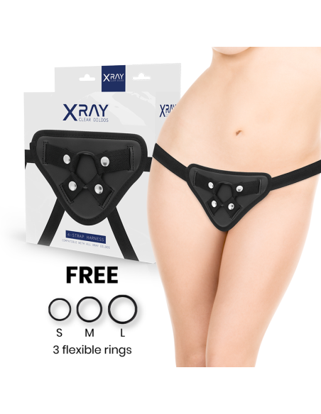 X RAY - HARNESS WITH SILICONE RINGS