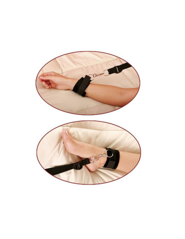 FETISH FANTASY SERIES - BED BINDINGS RESTRAINT KIT