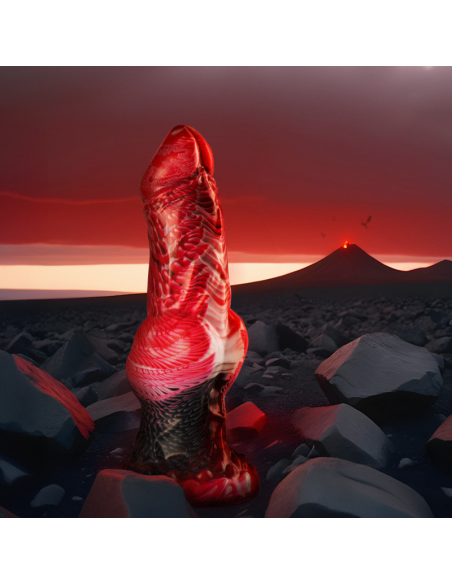 EPIC - HELIOS DILDO SU SĖKLIDĖLIŲ KARŠČIU IR EKSTAZIU