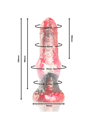 EPIC - HELIOS DILDO WITH TESTICLES HEAT AND ECSTASY