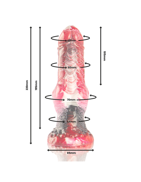 EPIC - HELIOS DILDO WITH TESTICLES HEAT AND ECSTASY