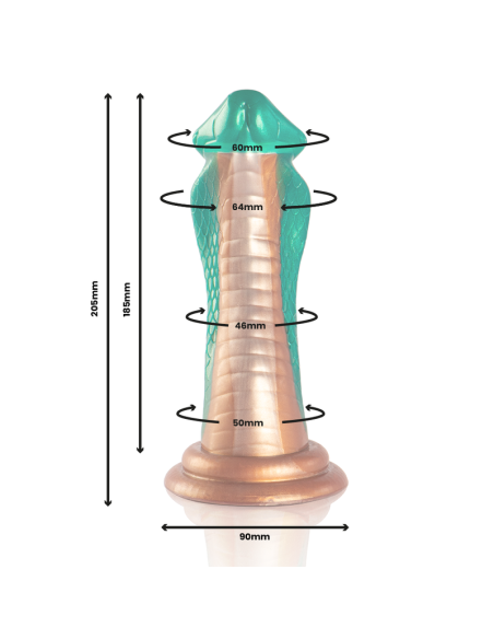 EPIC - PYTHON DILDO COBRA GREEN