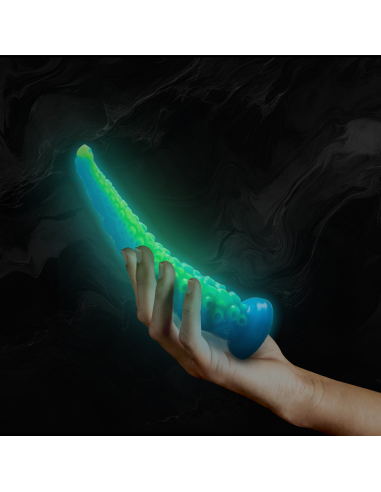 EPIC - SCYLLA fluorescencinis plonas čiuptuvas-dildo, mažas dydis