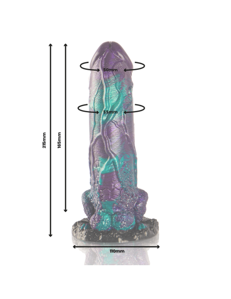 EPIC - BASILISK DILDO DOUBLE SCALY PLEASURE BIG SIZE
