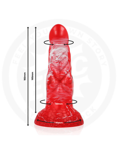 EPIC - DILDO AGNIS CRIMSON FIRE