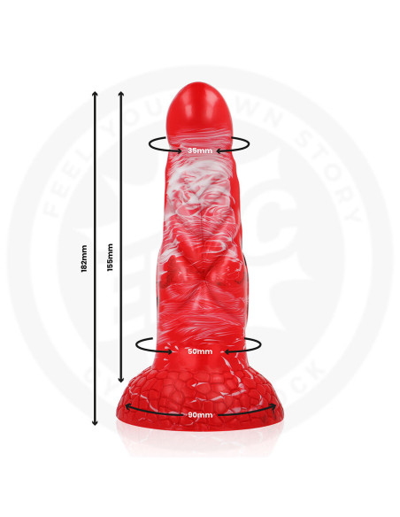 EPIC - DILDO AGNIS CRIMSON FIRE