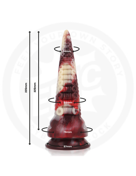 EPIC - DILDO DRAXIS ABYSMAL SHADOW