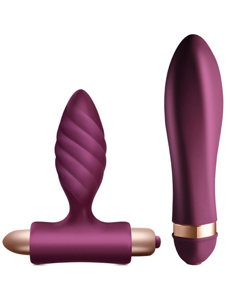 CLIMAXIMUM - DESIRE KIT TWISTED VIBRATOR ANAL PLUG