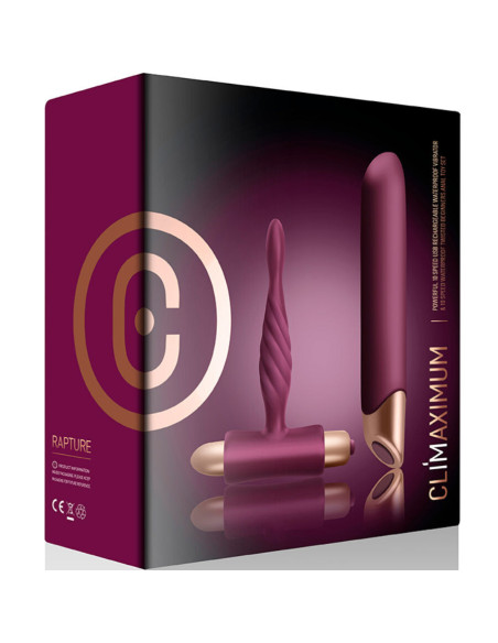 CLIMAXIMUM - RAPTURE KIT VIBRATOR CLASSIC BEGINNER ANAL PLUG