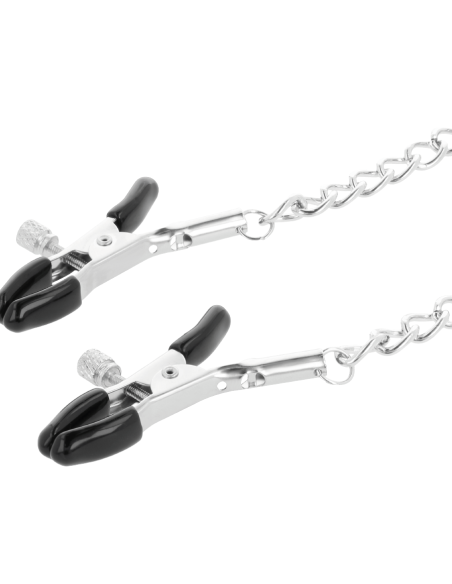 DARKNESS - ADJUSTABLE NIPPLE CLAMPS METAL
