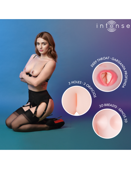 INTENSE LĖLĖS - MONIQUE PŪSTINĖ LĖLĖ SU TRIMIS ANGOMIS