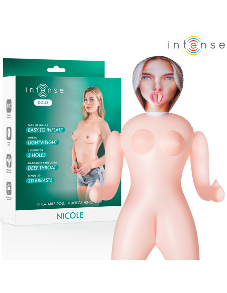 INTENSE LĖLĖS - NICOLE PŪSTINĖ LĖLĖ SU TRIMIS ANGOMIS