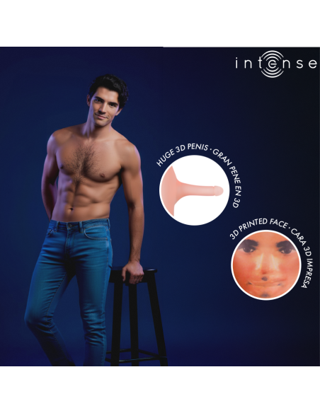 INTENSE LĖLĖS - ANTHONY PŪSTINĖ LĖLĖ SU 3D PENIU