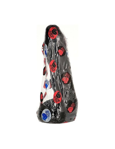 ALL BLACK - REALISTIŠKAS ANALINIS VARPAS 20 CM