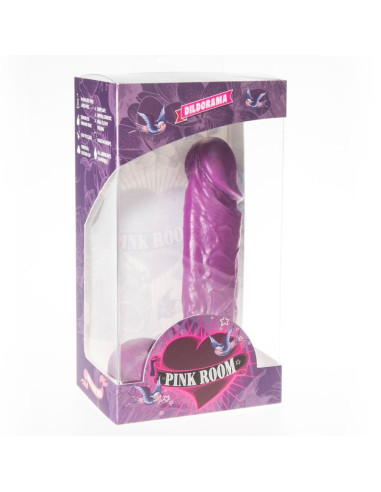 PINK ROOM - AMADEO REALISTINIS DILDO VIOLETINIS 15,5 CM