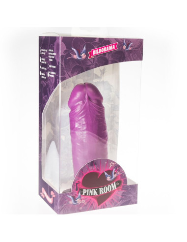 PINK ROOM - DAEL REALISTINIS DILDO VIOLETINIS 18,5 CM