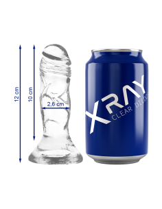 X RAY - SKAIDRUS PADAŽAS 12 CM -O- 2,6 CM