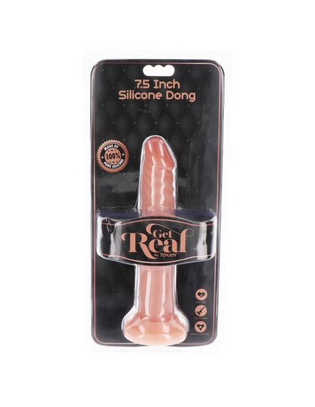 GET REAL - SILICONE DONG 19 CM SKIN