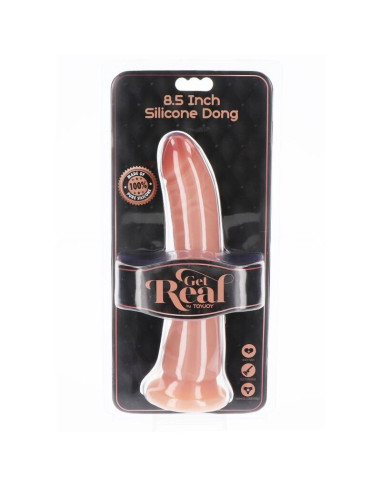 GET REAL - SILIKONINIS 21 CM ODOS RANKŠLUOSTIS