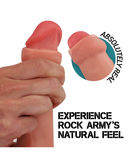 ROCKARMY - LIQUID SILICONE FOX 19 CM -O- 3.2 CM