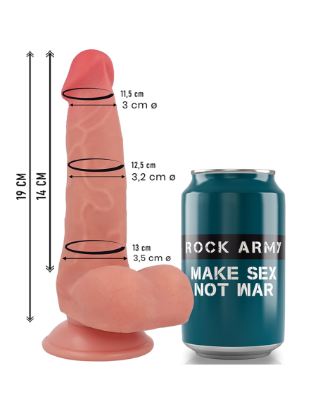 ROCKARMY - LIQUID SILICONE FOX 19 CM -O- 3.2 CM