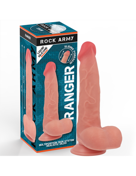 ROCKARMY - LIQUID SILICONE RANGER 22 CM -O- 3.6 CM