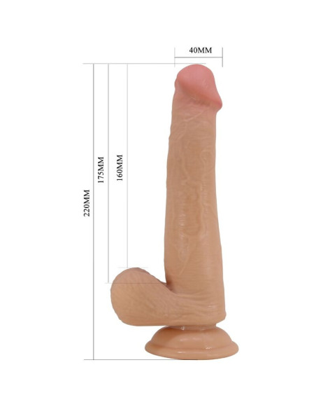 PRETTY LOVE - TALLEN REALISTIC DILDO 22 CM FLESH