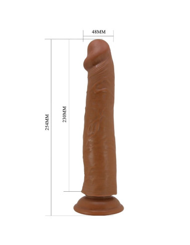 PRETTY LOVE - SHARIFE REALISTIC DILDO 25 CM BROWN
