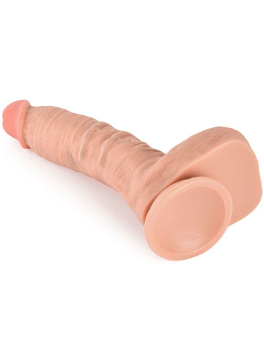 XISE - CLAUDE REALISTINIS DVIGUBO TANKIO DILDO 16,5 CM