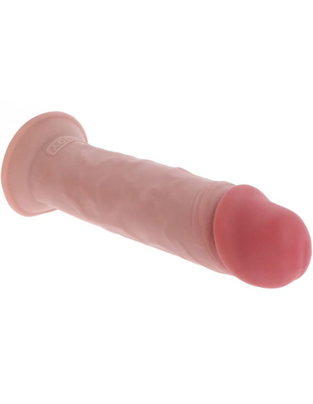 GET REAL - DELUXE THICK DOUBLE-DENSITY TPE DONG 25.5 CM