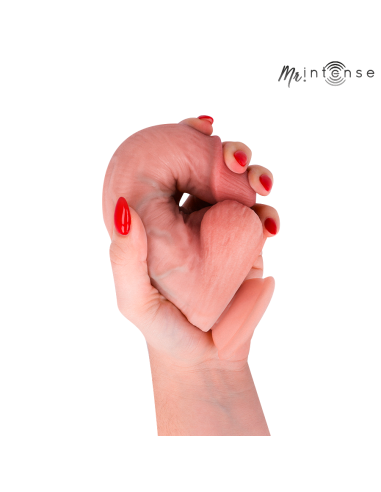 MR „INTENSE“ – MAŽAS SPENCER SILIKONINIS DILDO 19 CM –Ø– 4,5 CM