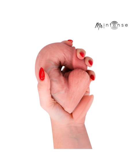 MR „INTENSE“ – MAŽAS SPENCER SILIKONINIS DILDO 19 CM –Ø– 4,5 CM