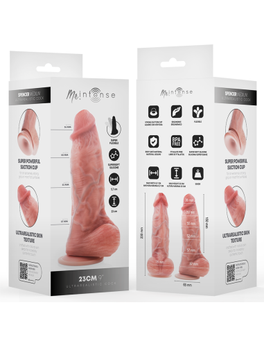 MR INTENSE - MEDIUM SPENCER SILICONE DILDO 23 CM -Ø- 5.7 CM
