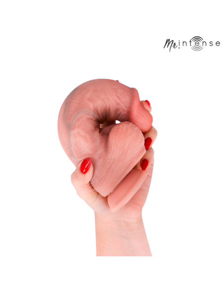 MR „INTENSE“ – VIDUTINIO DYDŽIO SPENCER SILIKONINIS DILDO 23 CM –Ø– 5,7 CM